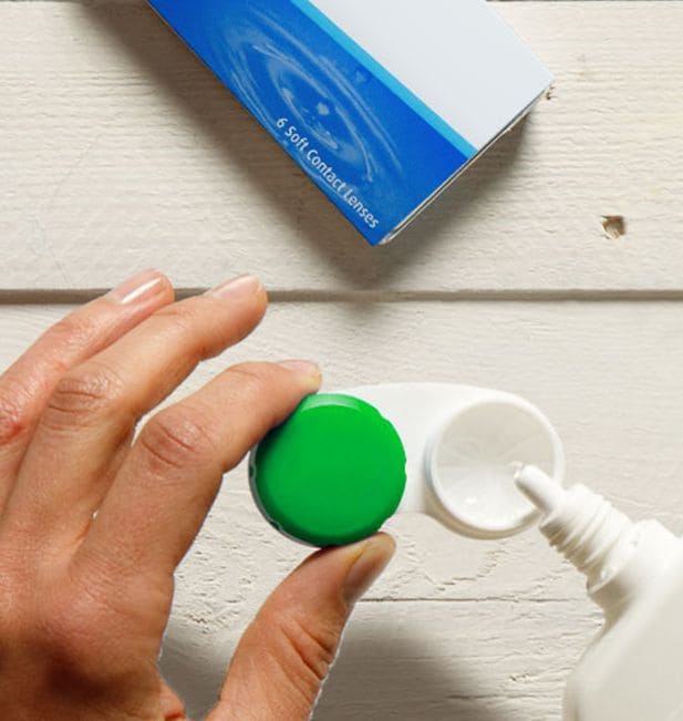 Topics about contact lenses and care products