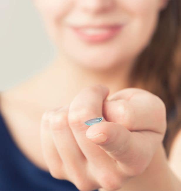 What are RGP contact lenses?