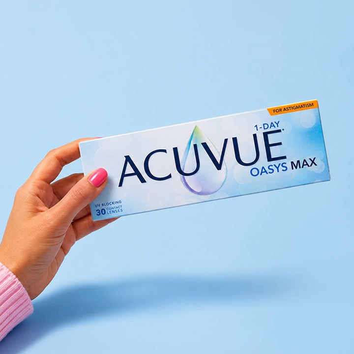 Box mit ACUVUE® OASYS MAX 1-Day 30
